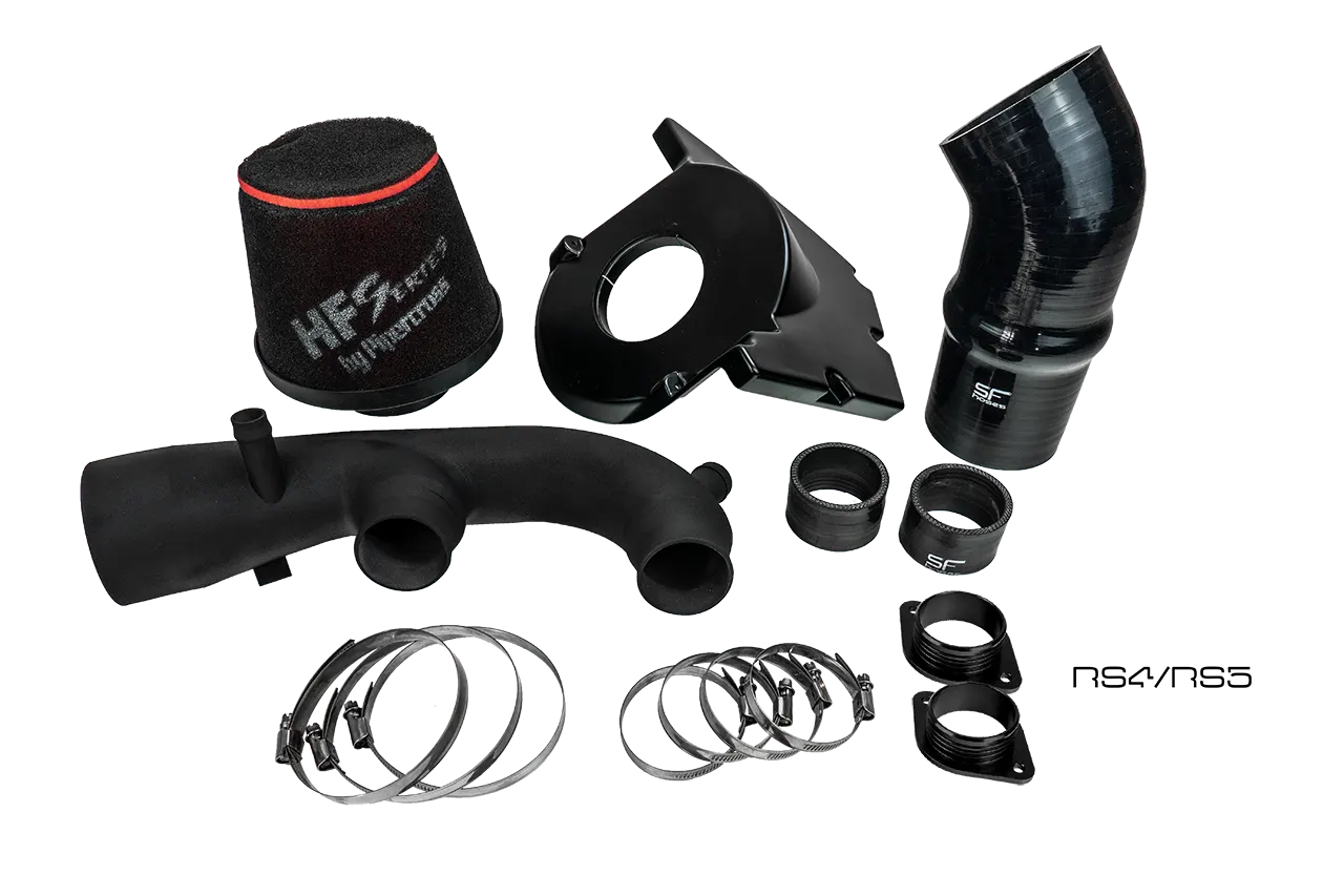 HG Motorsport HFI HF-Series Upgrade Air Intake Kit inkl. Inlet für Audi RS4/RS5 B9 2.9 TFSI