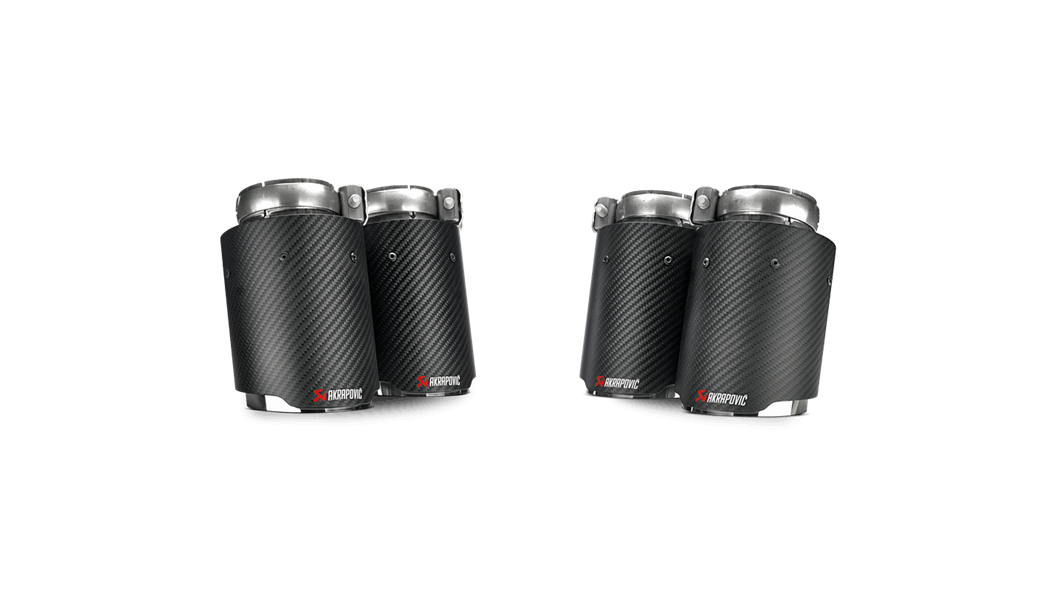 Akrapovic Endrohr Set (Carbon) TP-CT/26 für BMW M3 (F80) / BMW M4 (F82, F83)