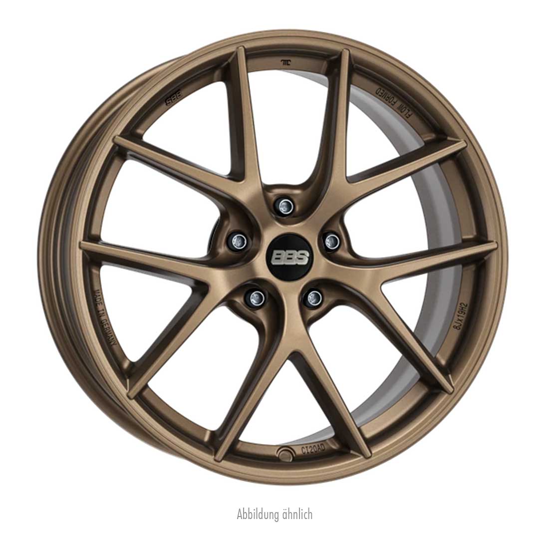 BBS CI-R Unlim. Grundrad 10,5x19 ET41,5 (5x117,5 Bronze Konkav. 3)