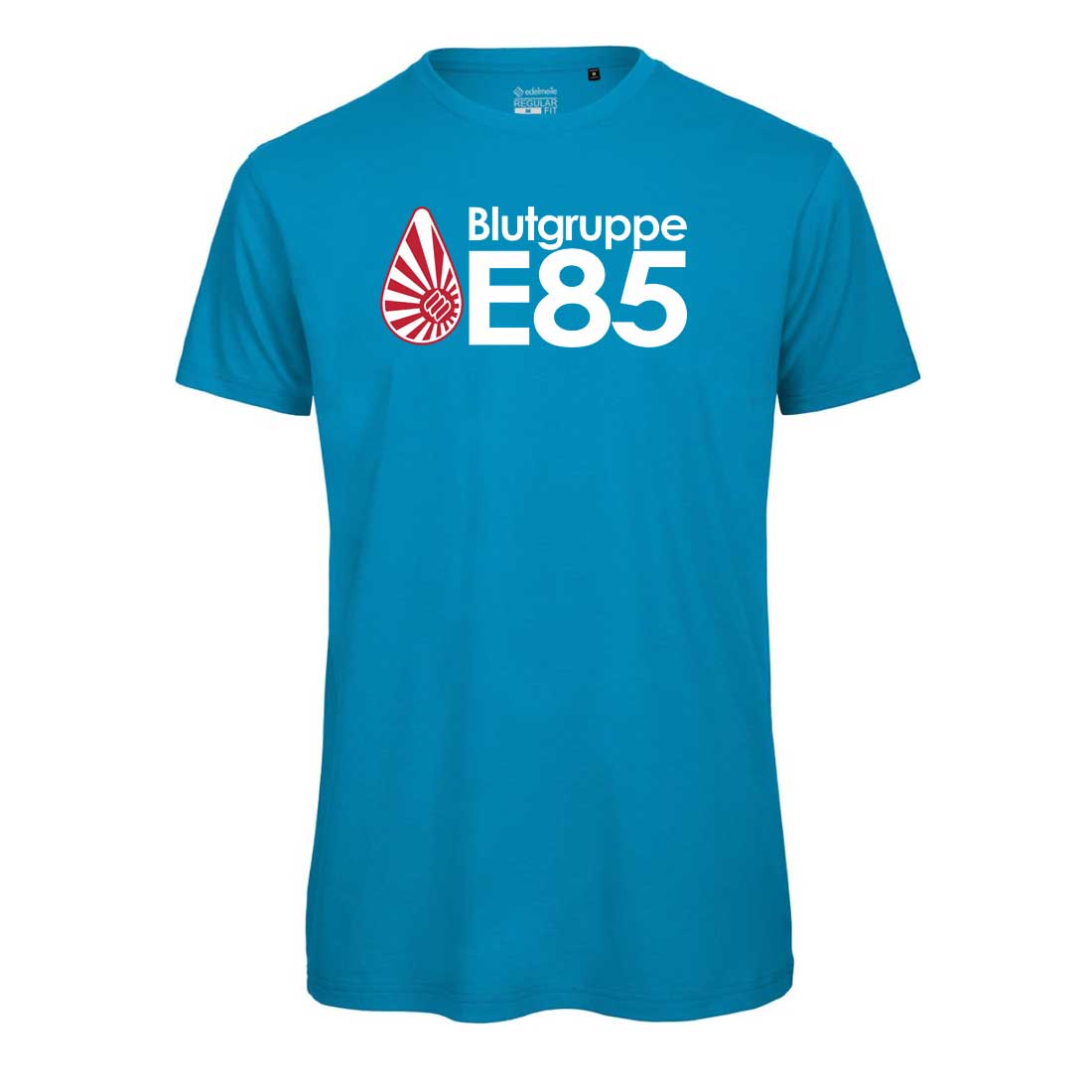 edelmeile "Blutgruppe E85" Herren T-Shirt