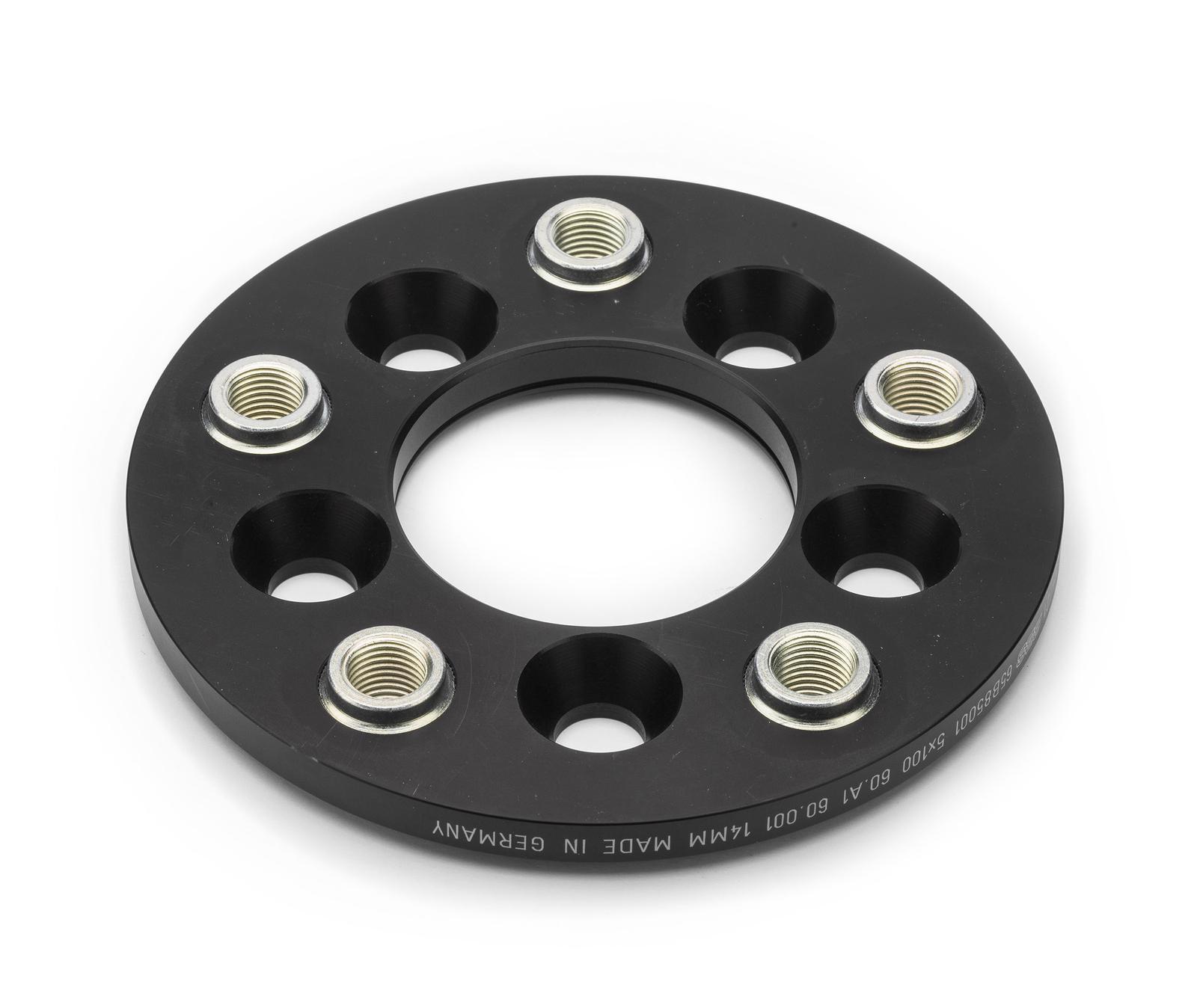 BBS Unlimited Nabenadapter 14mm 5x100 schwarz - 60.001