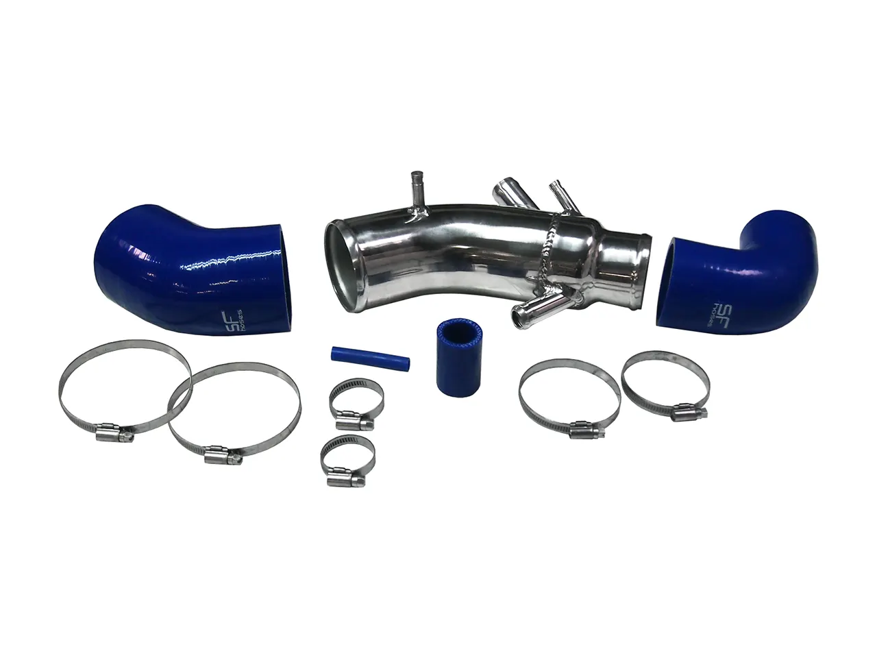 HG Motorsport Ansaugrohr Set aus Aluminium für VAG 1,8 Turbo K04 210/225PS