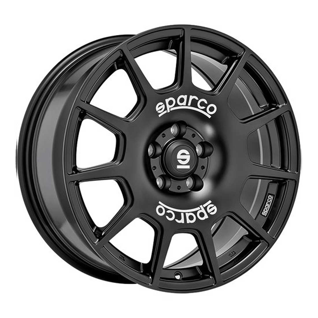 SPARCO SPARCO TERRA 8x18 ET45 5x108 (MATT BLACK + WHITE LETTERING)