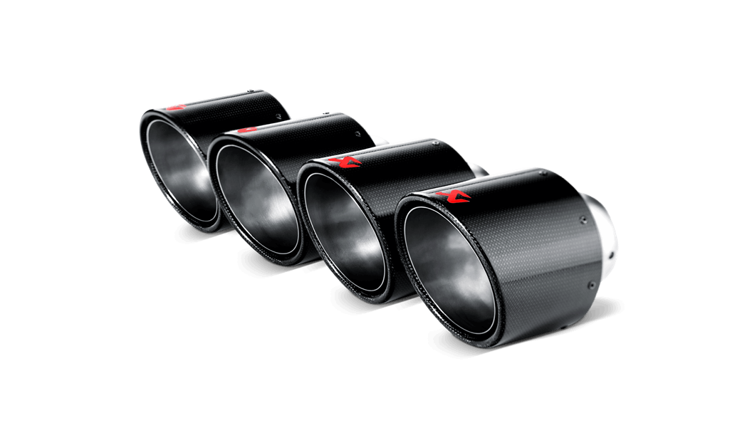 Akrapovic Endrohr Set (Carbon) TP-CT/1 für Chevrolet Corvette Z06/ZR1