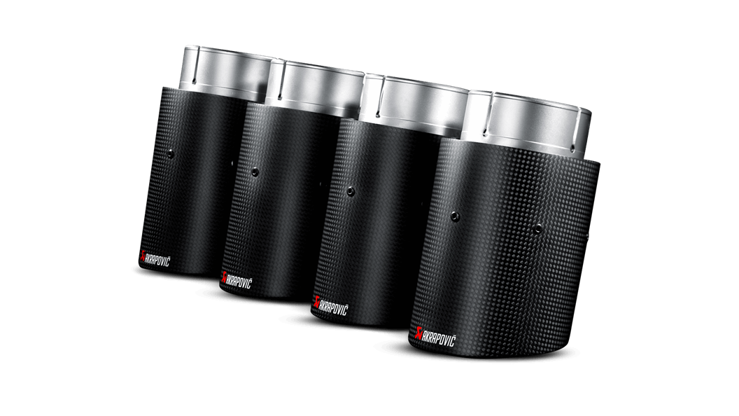 Akrapovic Endrohr Set (Carbon) TP-CT/10 für BMW M5 (F10) / BMW M6 (F06, F12, F13)