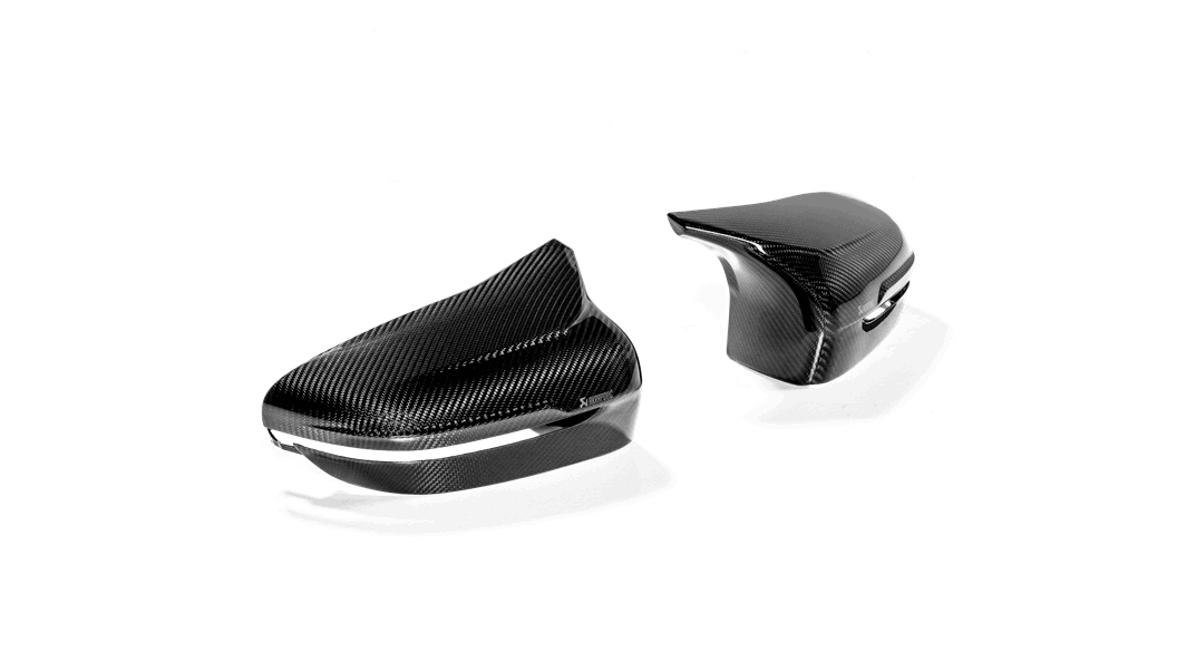 Akrapovic Carbon Fiber Mirror Cap Set - High Gloss WM-BM/CA/3/G für BMW M5 (F90) / BMW M8 (F91, F92, F93)