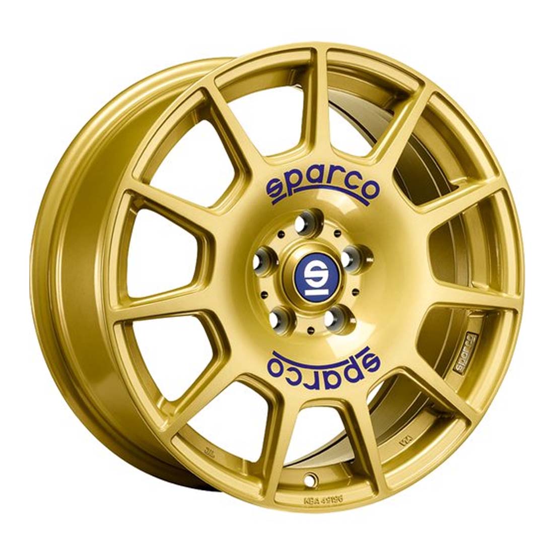 SPARCO SPARCO TERRA 7,5x17 ET48 5x100 (RACE GOLD + BLUE LETTERING)