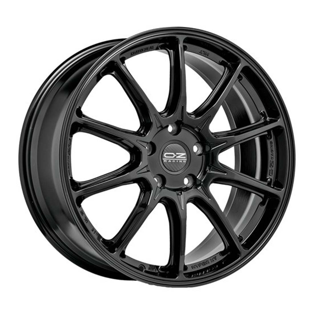 OZ-RACING HYPER XT HLT 10x21 ET50 FLAT 5x112 (GLOSS BLACK)