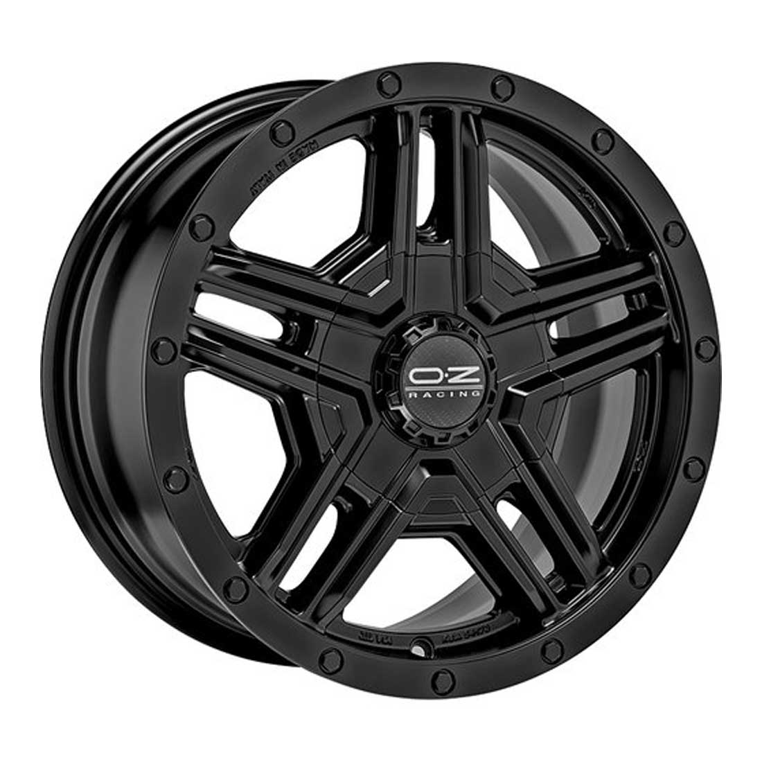 OZ-RACING RALLY ADVENTURE 8x17 ET45 6x130 (MATT BLACK)