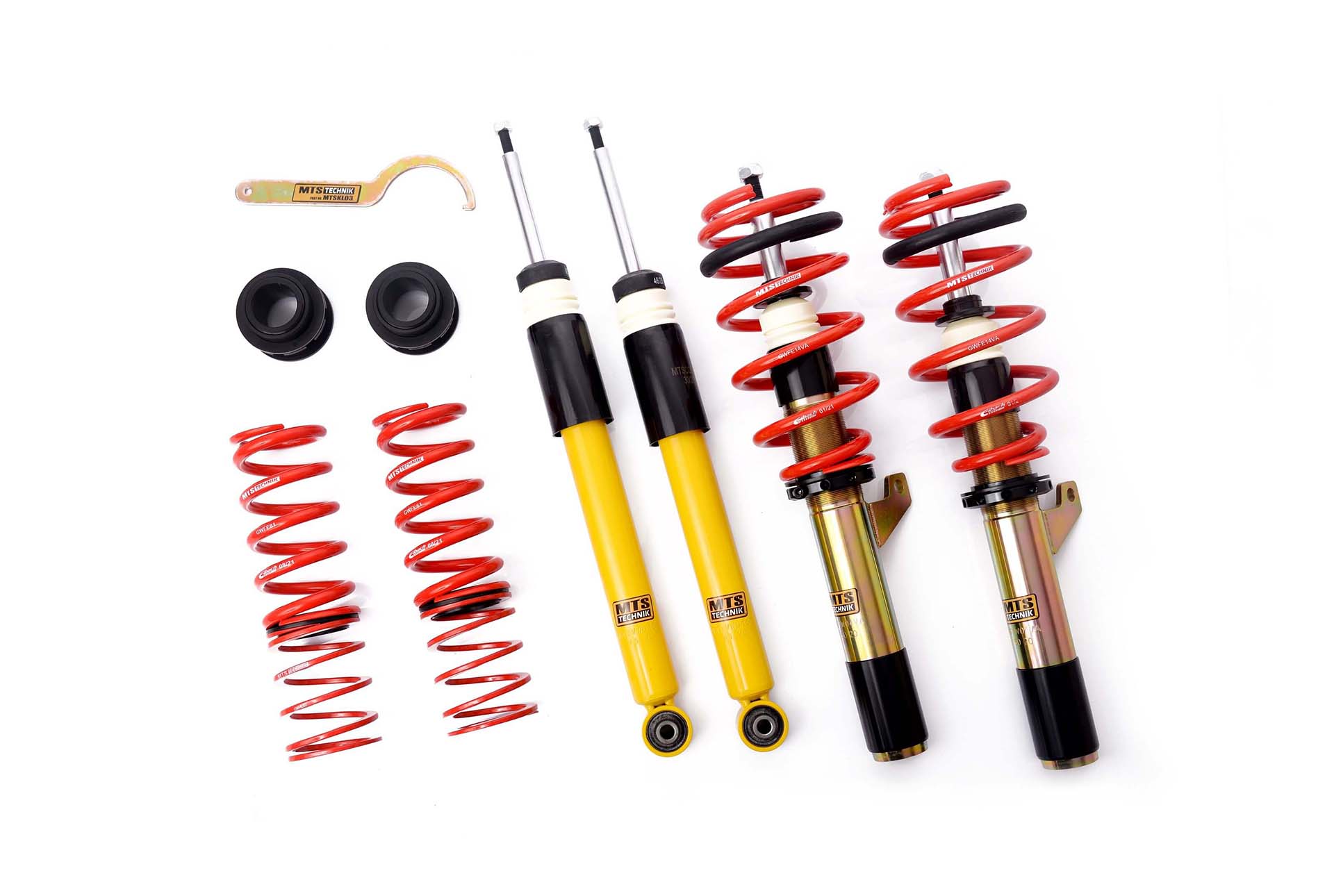 MTS Technik Gewindefahrwerk Street MTSGWVW50 für Volkswagen Golf VIII Hatchback CD1