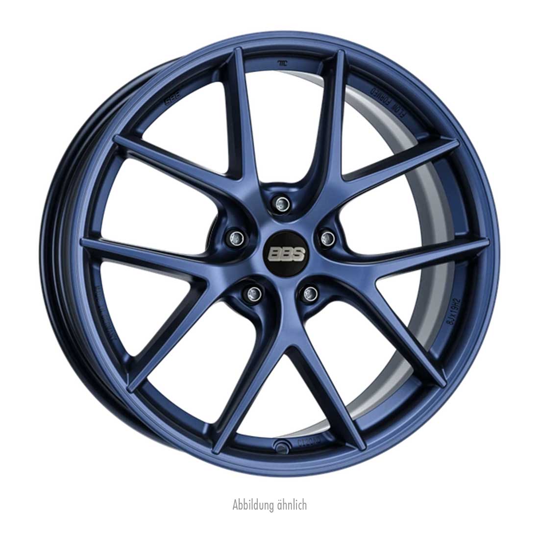 BBS CI-R Unlim. Grundrad 10,5x19 ET41,5 (5x117,5 Indigoblau Konkav. 3)