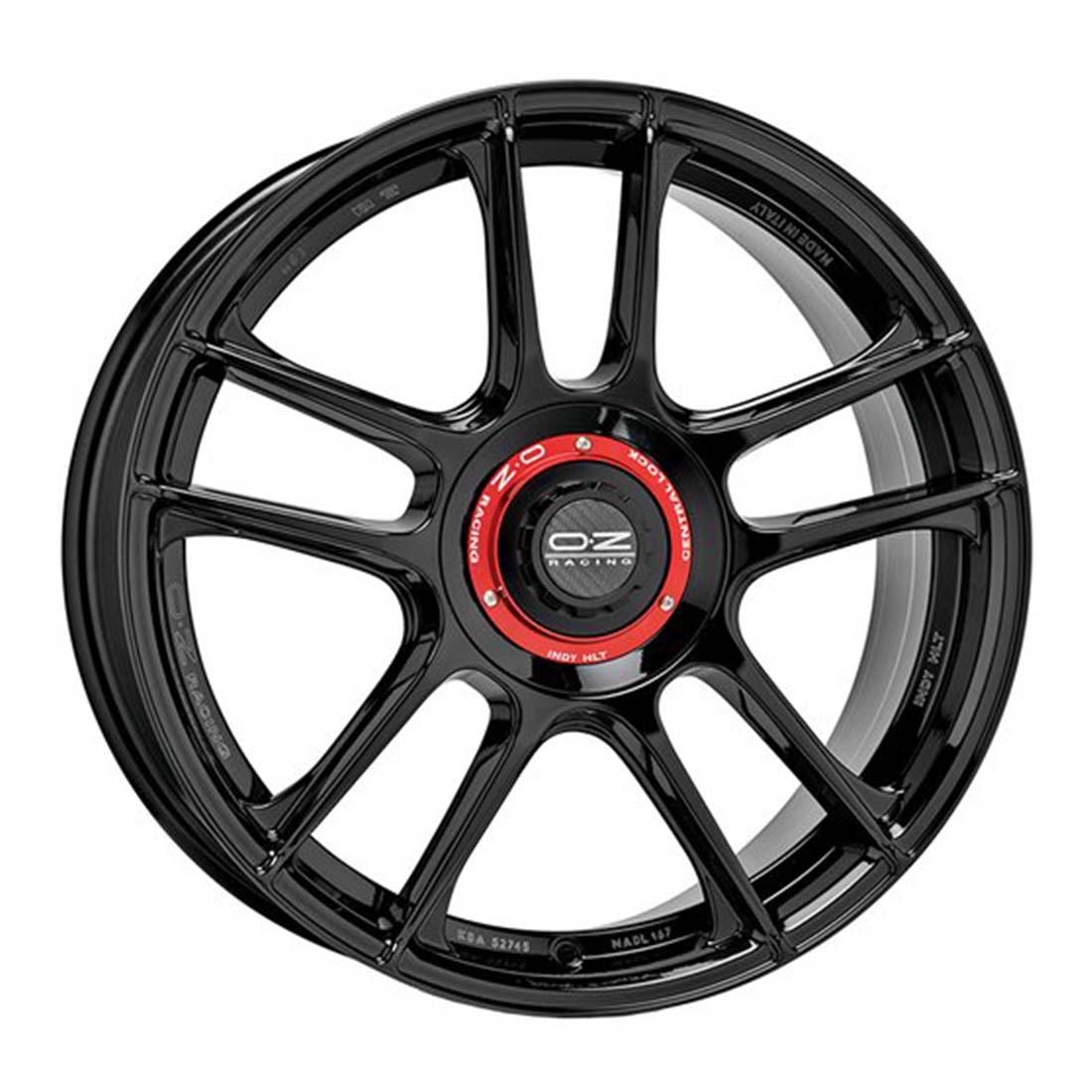 OZ-RACING INDY HLT 8,5x20 ET45 FLAT 5x112 (GLOSS BLACK)