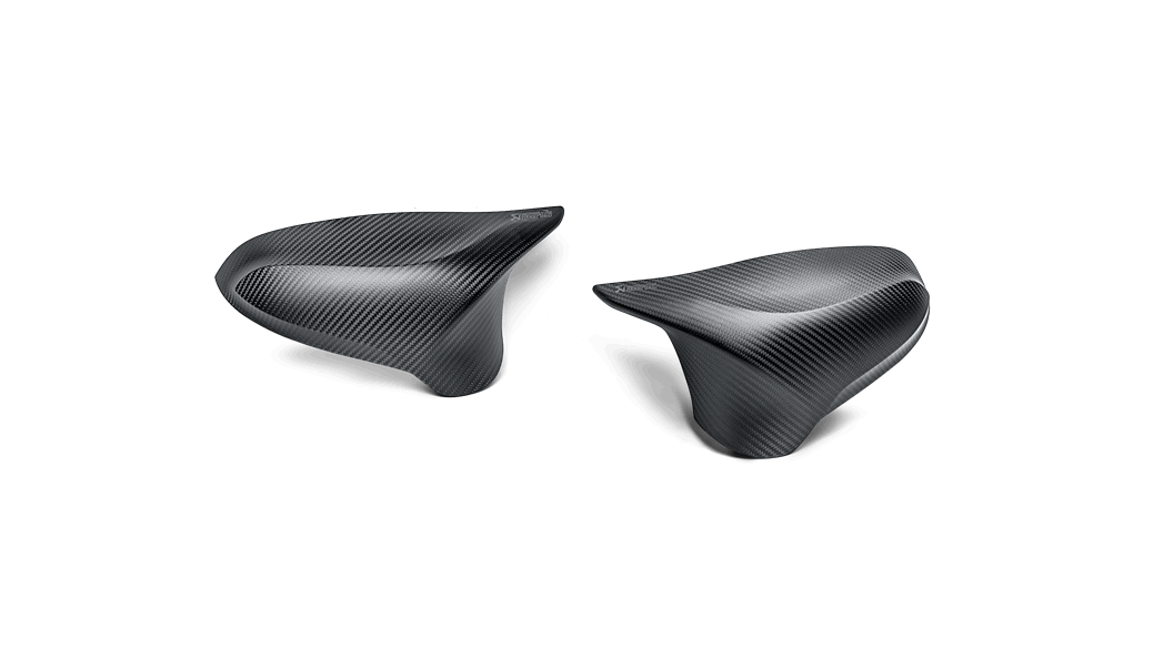 Akrapovic Carbon Fiber Mirror Cap Set - Matte WM-BM/CA/2/M für BMW M2 (F87) / BMW M3 (F80) / BMW M4 (F82, F83)