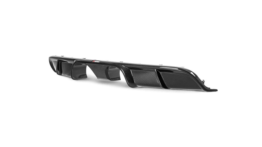 Akrapovic Rear Carbon Fiber Diffuser - High Gloss DI-PO/CA/3/G für Porsche 911 Carrera / Carrera Cabriolet (991.2)