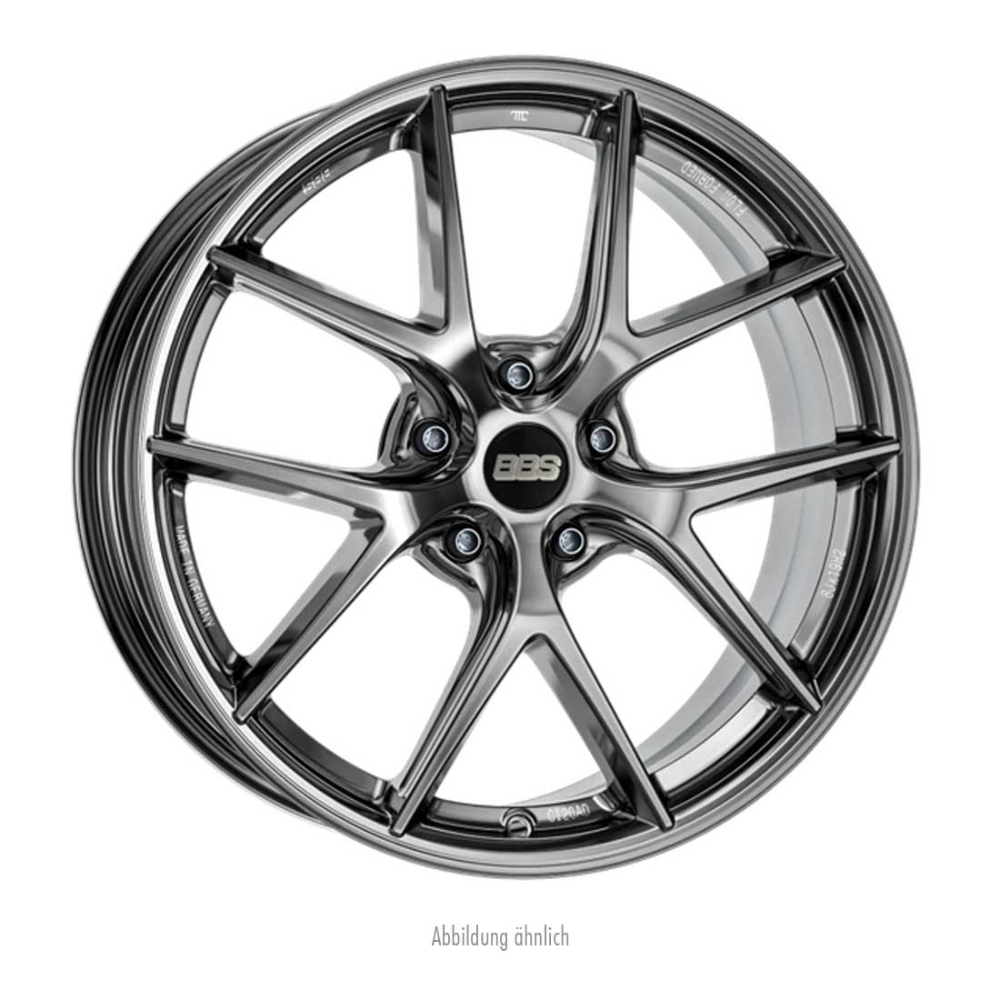 BBS CI-R Unlim. Grundrad 10,5x19 ET41,5 (5x117,5 Keramik poliert Konkav. 3)