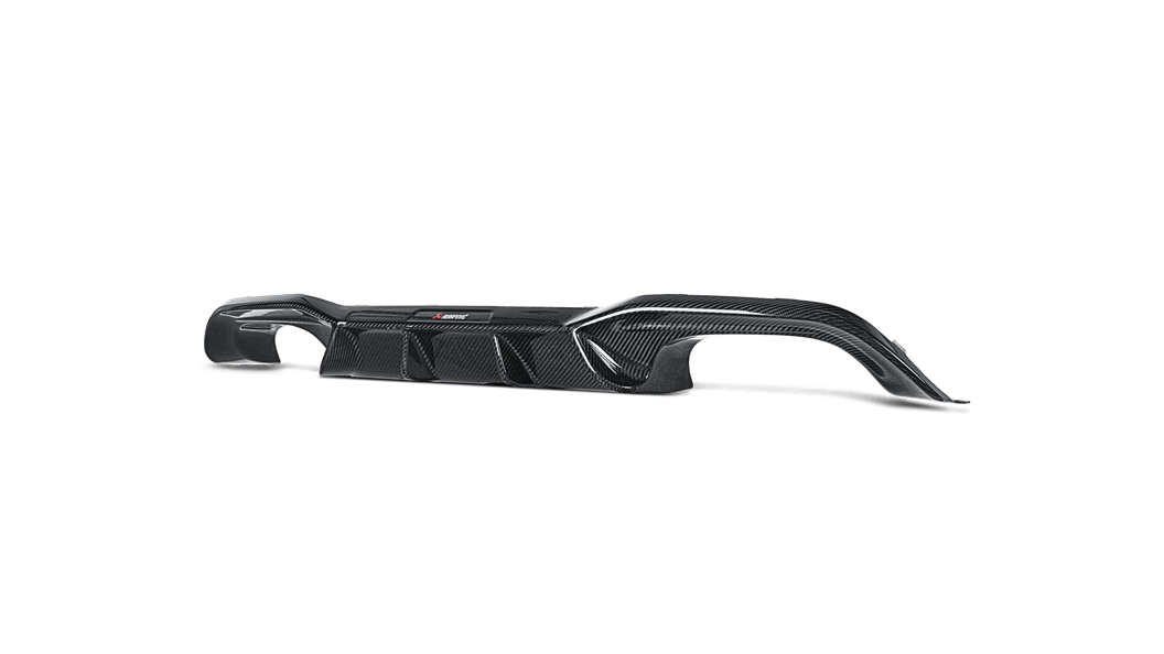 Akrapovic Rear Carbon Fiber Diffuser - High Gloss DI-BM/CA/3/G für BMW M2 (F87)