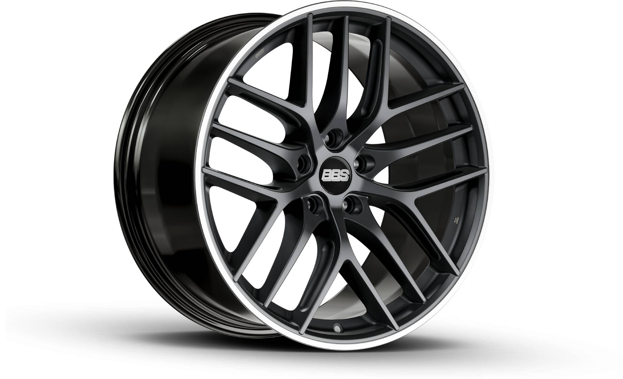 BBS Rad CC-R 10,5x20 ET24 5x112 - 82,0 (DS10mm schwarz matt)