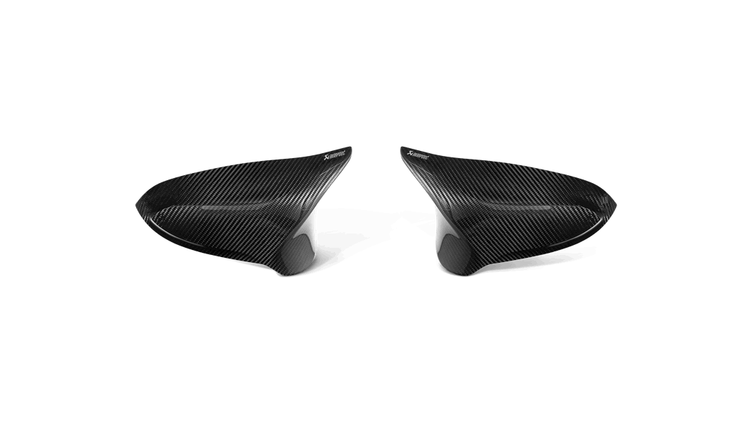 Akrapovic Carbon Fiber Mirror Cap Set - High Gloss  WM-BM/CA/2/G für BMW M2 (F87) / BMW M3 (F80) / BMW M4 (F82, F83)